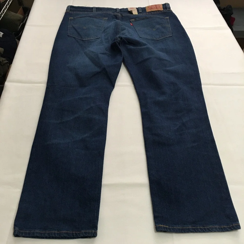 Levi's 511 Slim Jeans Mens Size 40x30 Blue Distressed NWT $69.50